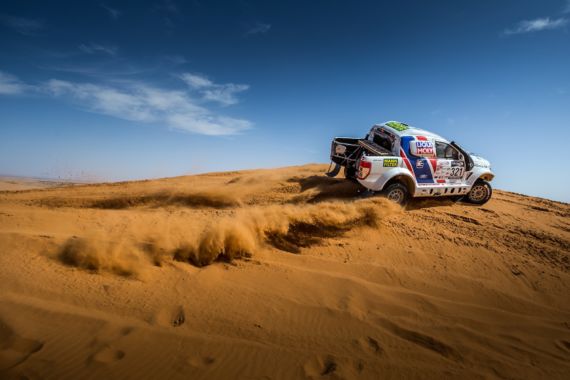 Health problems forced Buggyra Ultimate Dakar out of Morocco Rally