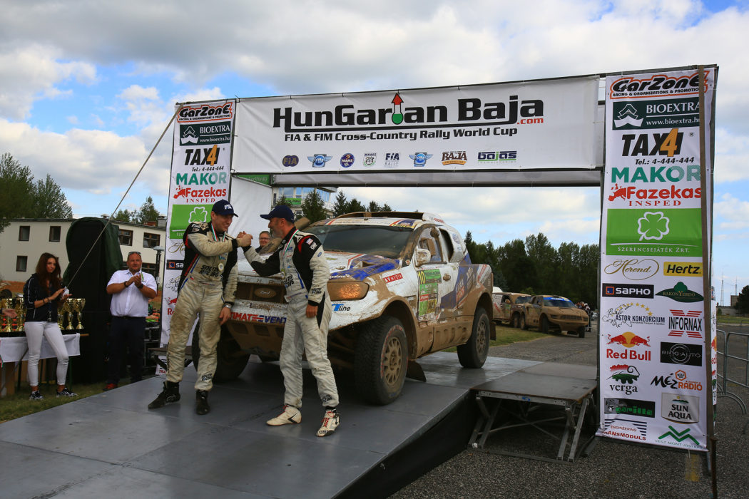 Top 10 finish for Ourednicek and Kripal in Hungarian Baja