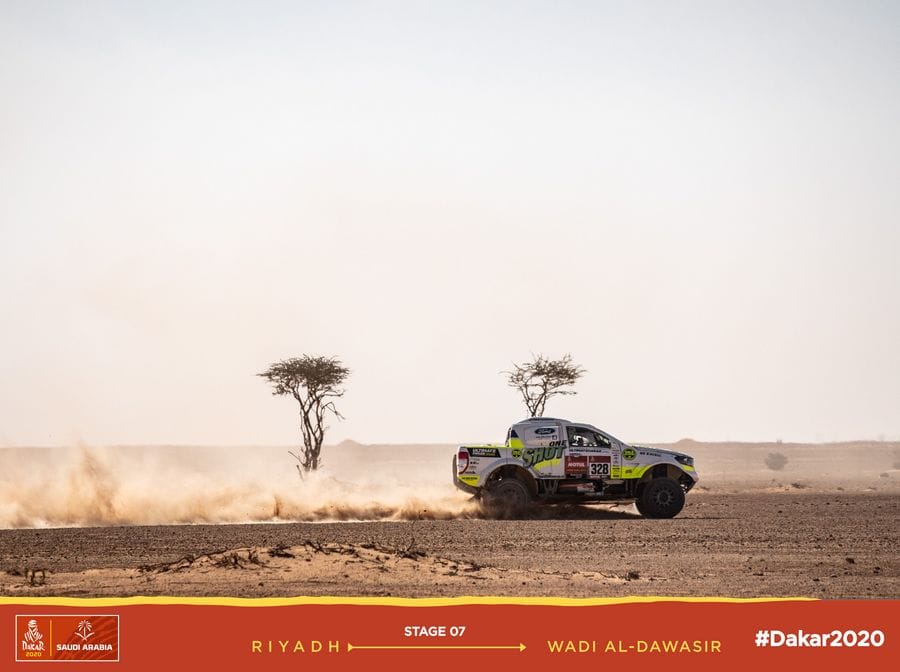 Ultimate Dakar’s reborn Ranger flies to a good result in Stage 7