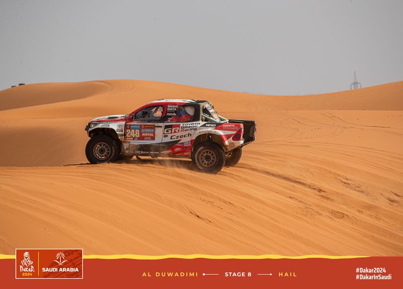 Dakar 2024: A positive day for Toyota Gazoo Racing Czech crew