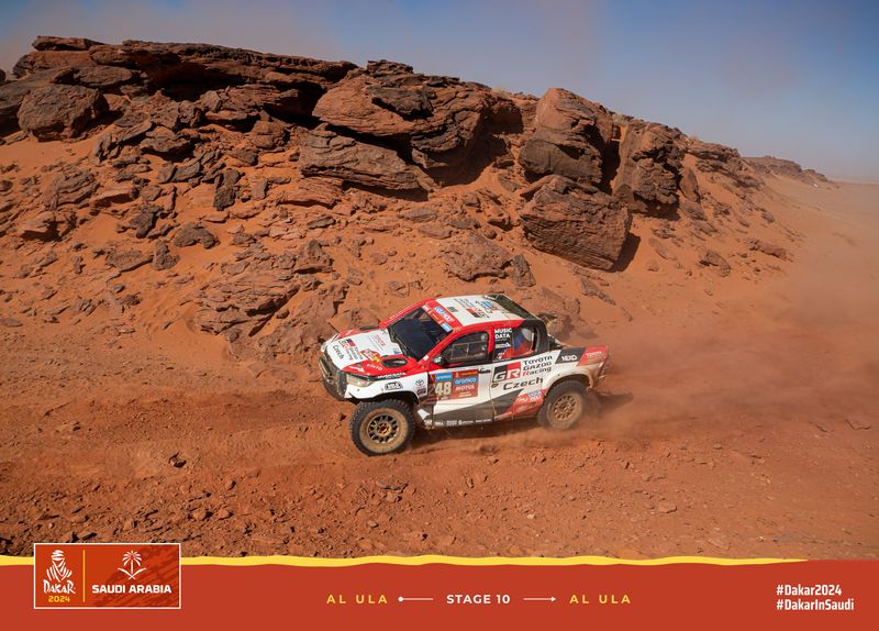 Dakar 2024: Challenging day but good result for Ourednicek and Kripal