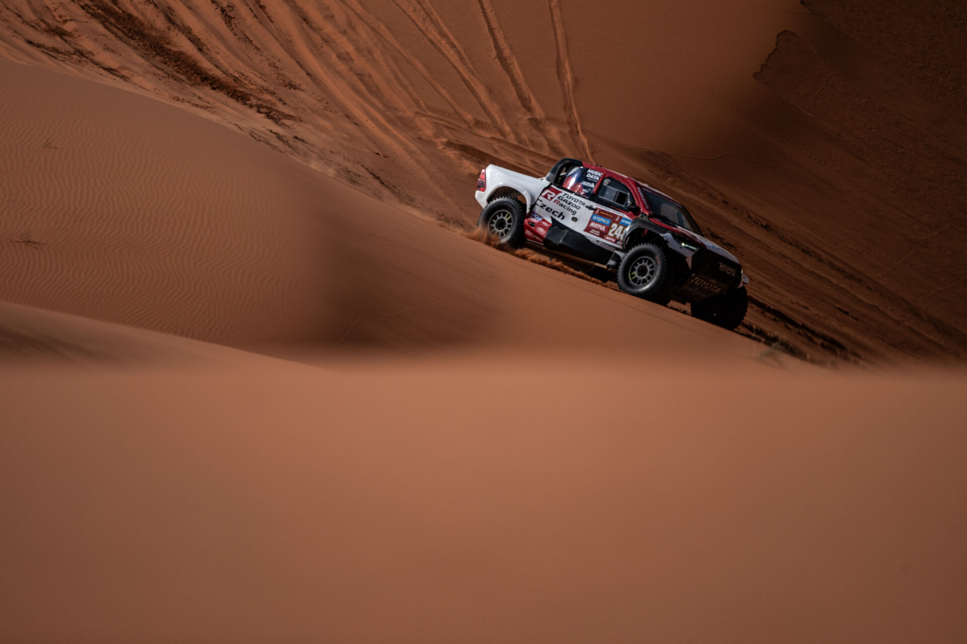 Dakar 2024: A positive day for Toyota Gazoo Racing Czech crew