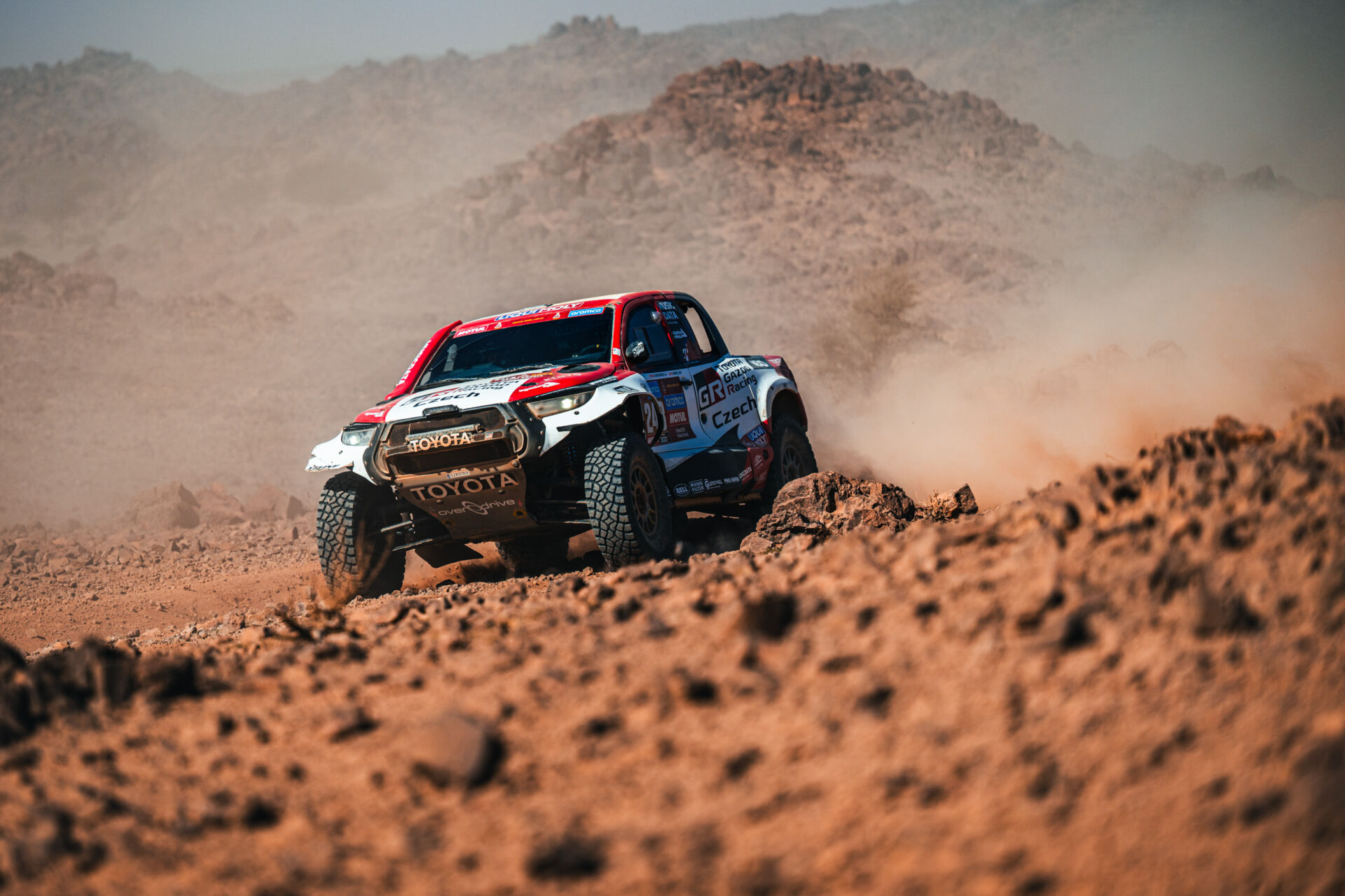 Dakar 2024: Challenging day but good result for Ourednicek and Kripal