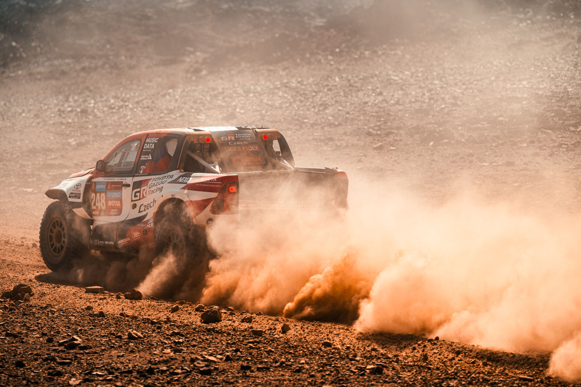 Dakar 2024: Challenging day but good result for Ourednicek and Kripal