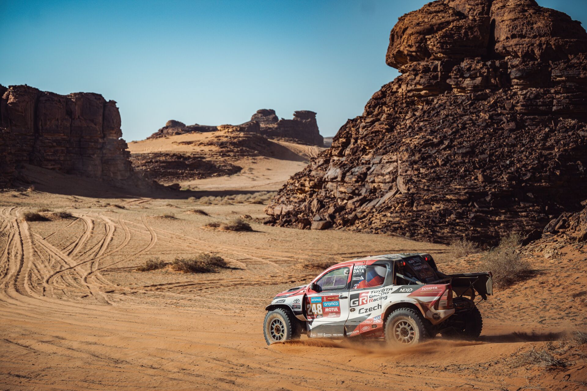 Dakar 2024: Challenging day but good result for Ourednicek and Kripal