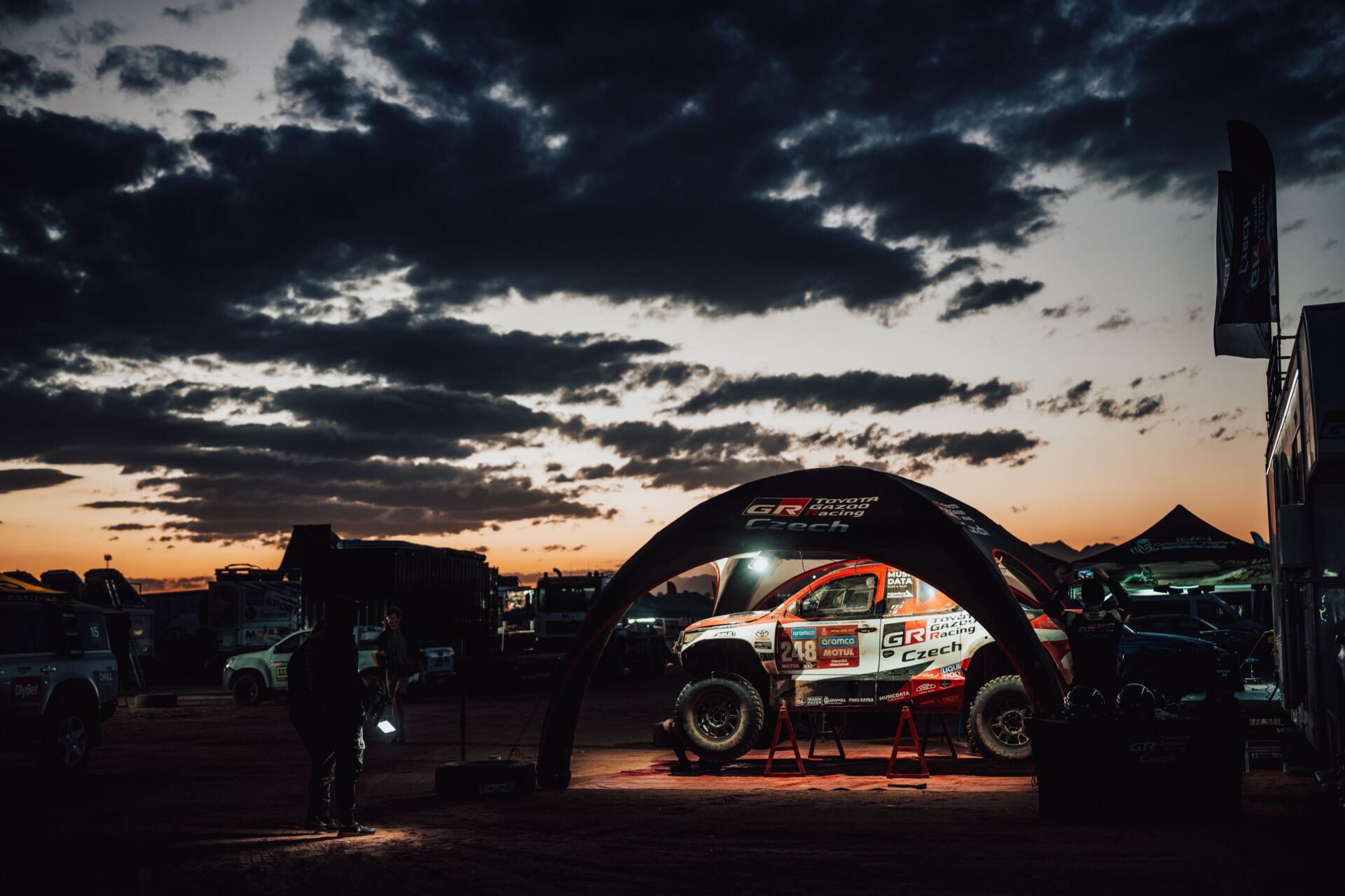 Dakar 2024: Smooth day and good pace for Ourednicek and Kripal