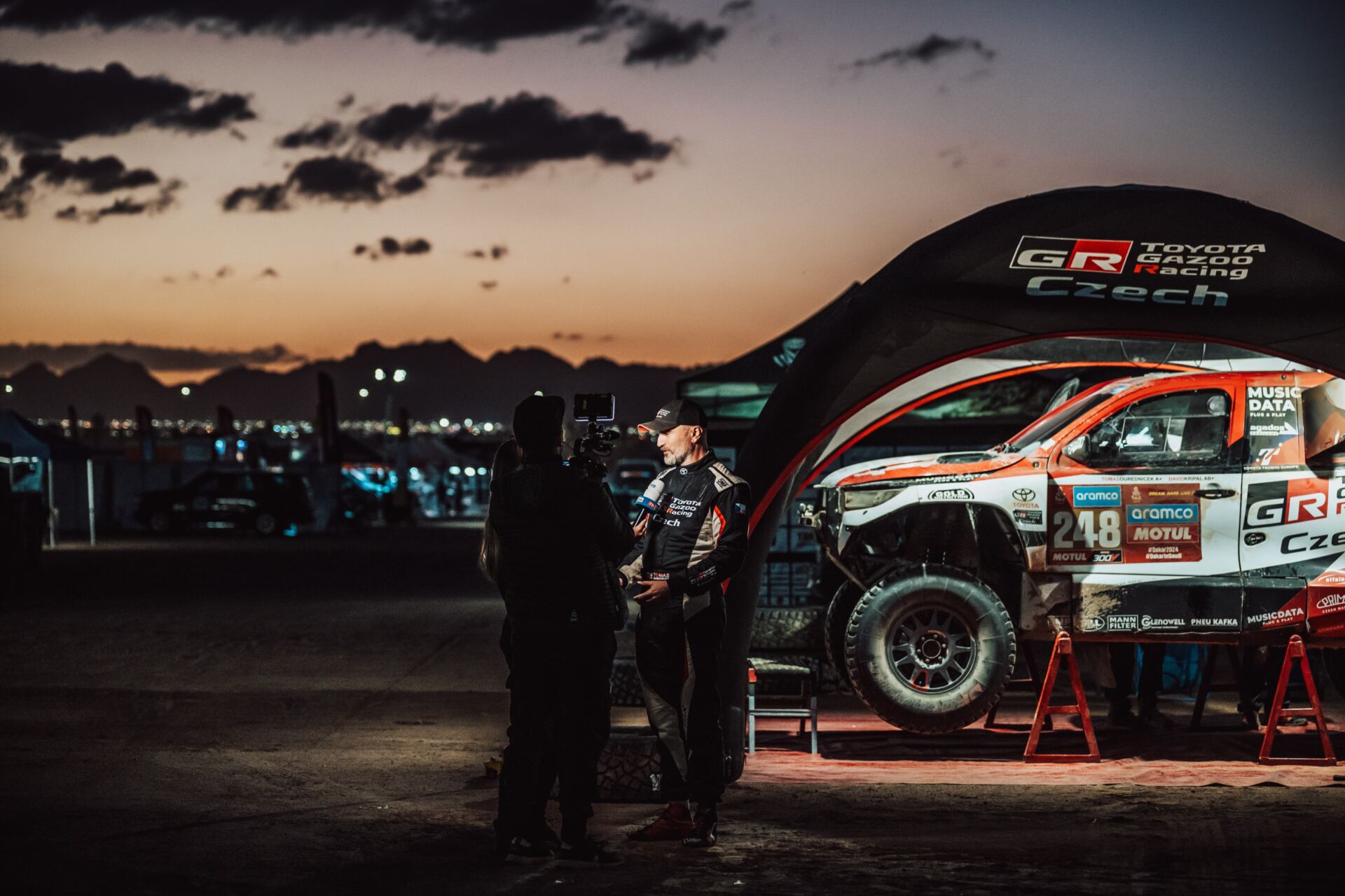 Dakar 2024: Smooth day and good pace for Ourednicek and Kripal