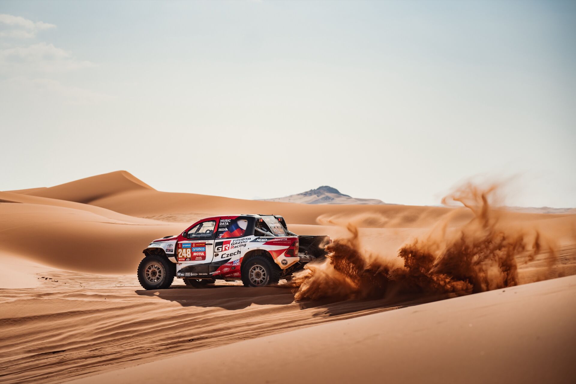 Dakar 2024: First dunes for Ourednicek and Kripal in Toyota Hilux T1+