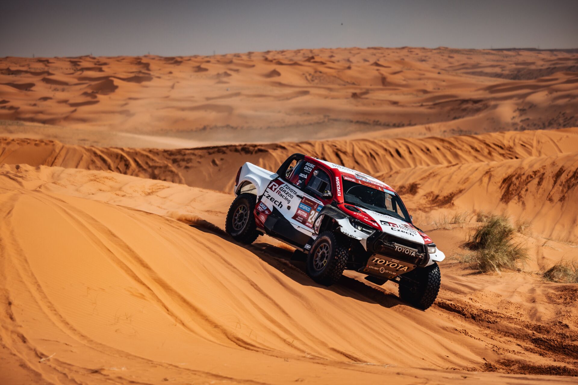 Dakar 2024: A positive day for Toyota Gazoo Racing Czech crew