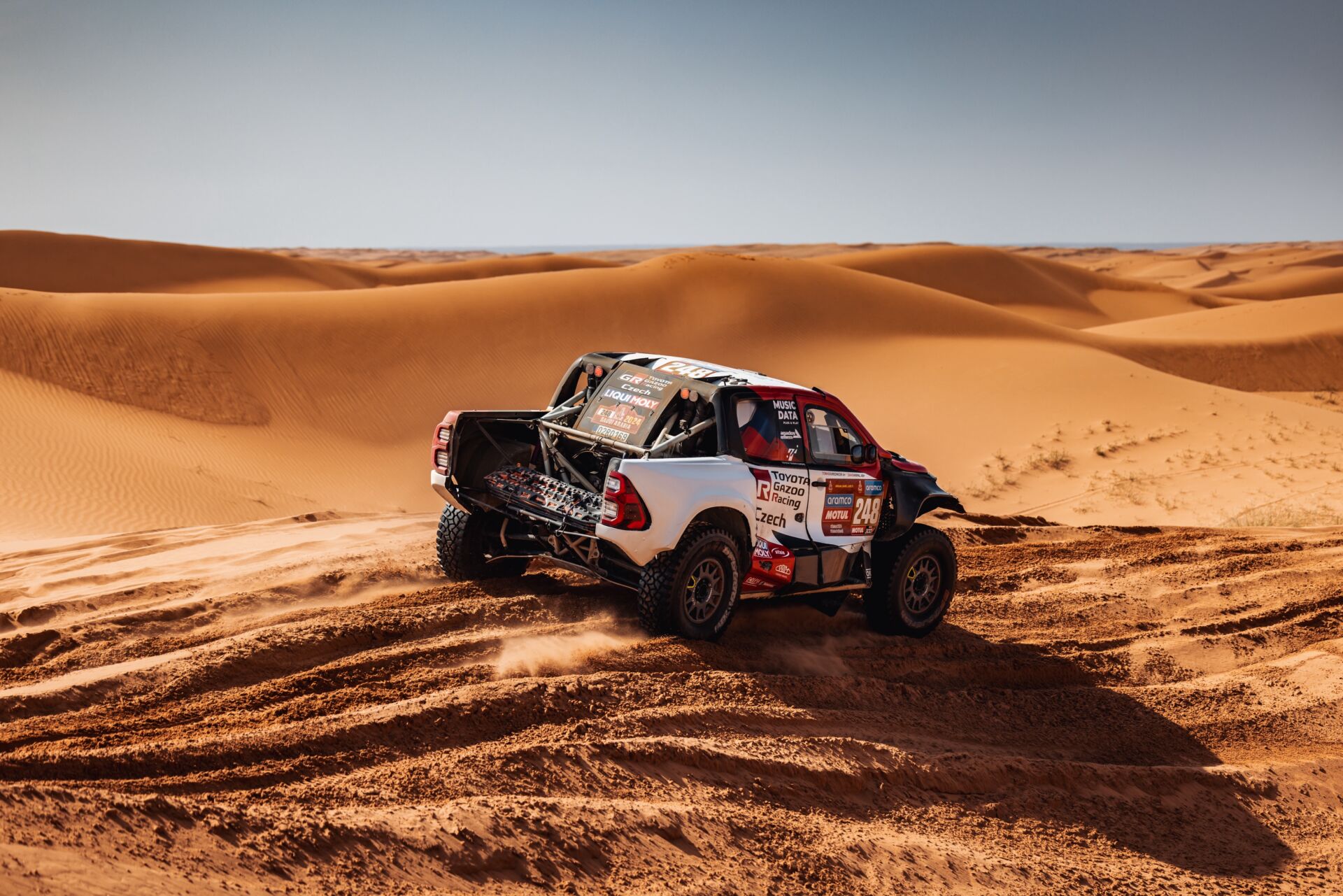 Dakar 2024: A positive day for Toyota Gazoo Racing Czech crew