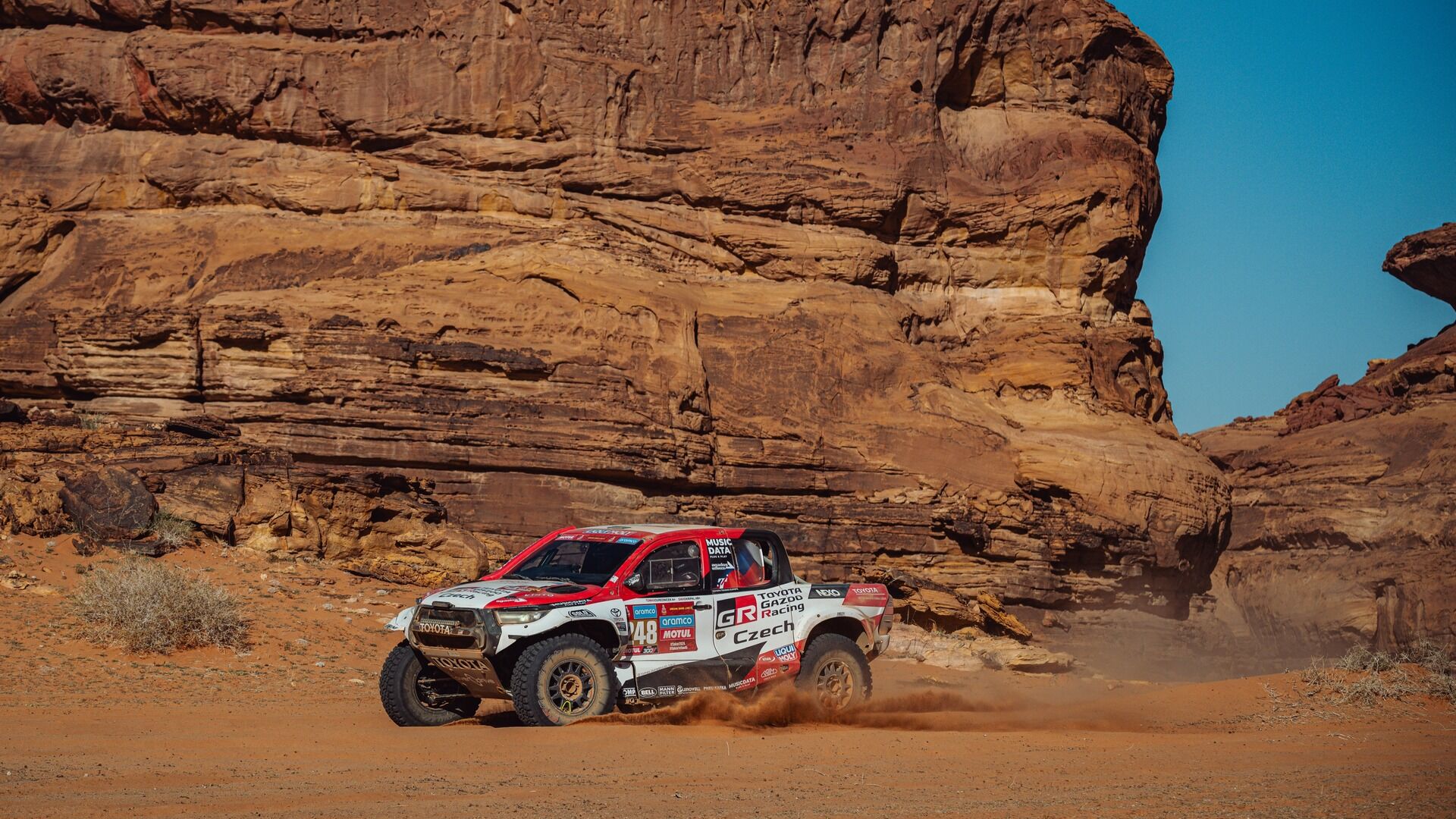 Dakar 2024: Challenging day but good result for Ourednicek and Kripal