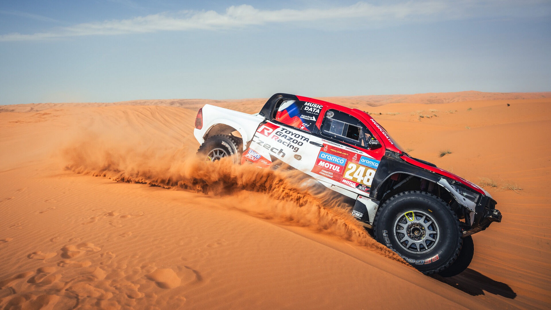 Dakar 2024: A positive day for Toyota Gazoo Racing Czech crew